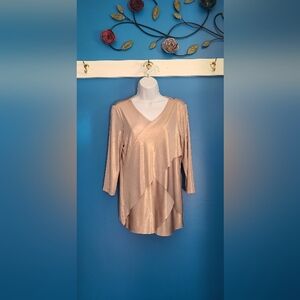 Gold Chico's Top' size 1